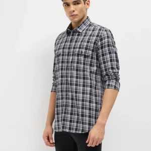 SZN Men's Printed Casual Shirt